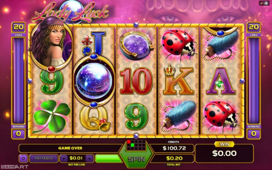 Free lucky lady charm deluxe online slot game